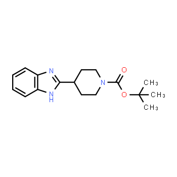 1181267-36-6 | tert-butyl 4-(1H-benzo[d]imidazol-2-yl)piperidine-1-carboxylate