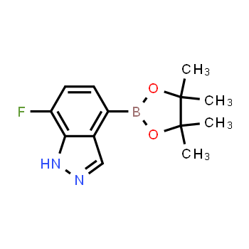 1186334-64-4 | 7-fluoro-4-(4,4,5,5-tetramethyl-1,3,2-dioxaborolan-2-yl)-1H-indazole