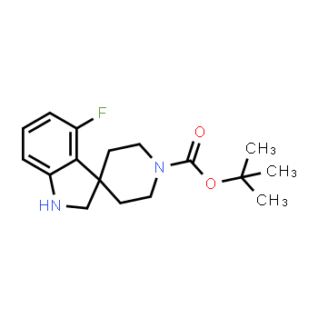 1186433-50-0 | tert-butyl 4-fluorospiro[indoline-3,4'-piperidine]-1'-carboxylate