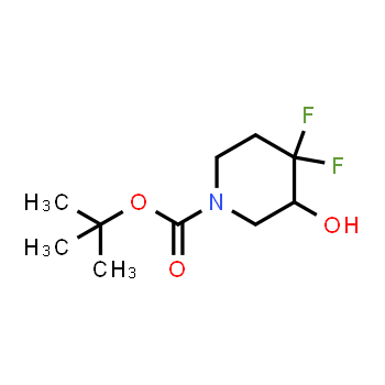 1186688-52-7 | tert-butyl 4,4-difluoro-3-hydroxypiperidine-1-carboxylate