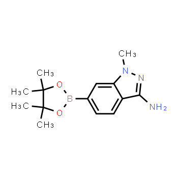 1187968-53-1 | 1-methyl-6-(4,4,5,5-tetramethyl-1,3,2-dioxaborolan-2-yl)-1H-indazol-3-amine