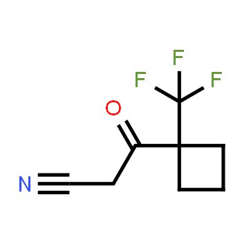 1188909-23-0 | 3-oxo-3-(1-(trifluoromethyl)cyclobutyl)propanenitrile