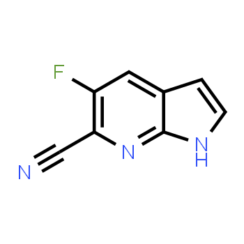 1190316-08-5 | 5-fluoro-1H-pyrrolo[2,3-b]pyridine-6-carbonitrile