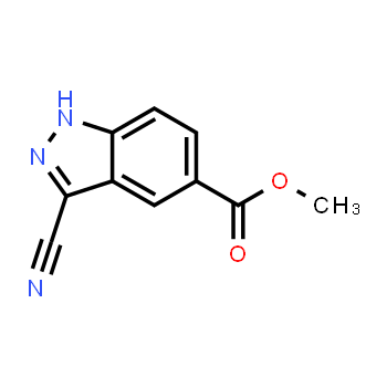 1190319-99-3 | methyl 3-cyano-1H-indazole-5-carboxylate