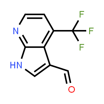 1190320-65-0 | 4-(trifluoromethyl)-1H-pyrrolo[2,3-b]pyridine-3-carbaldehyde