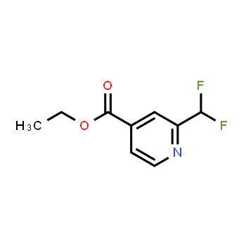 1192539-75-5 | ethyl 2-(difluoromethyl)pyridine-4-carboxylate