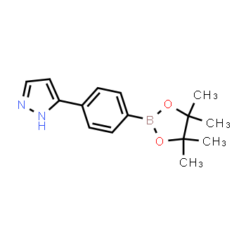 1196879-97-6 | 5-(4-(4,4,5,5-tetramethyl-1,3,2-dioxaborolan-2-yl)phenyl)-1H-pyrazole