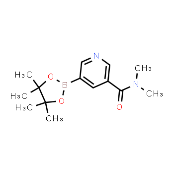 1201644-42-9 | N,N-dimethyl-5-(4,4,5,5-tetramethyl-1,3,2-dioxaborolan-2-yl)nicotinamide