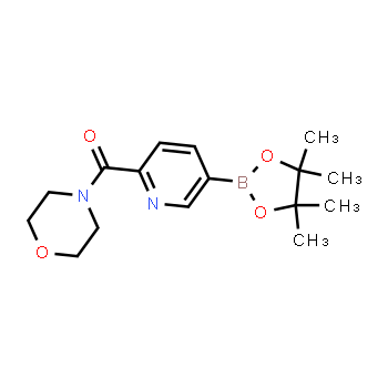 1201644-47-4 | morpholino(5-(4,4,5,5-tetramethyl-1,3,2-dioxaborolan-2-yl)pyridin-2-yl)methanone