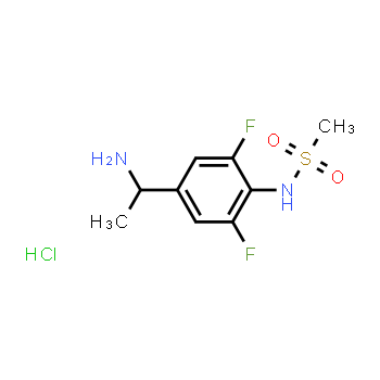 1202643-35-3 | N-[4-(1-amino-ethyl)-2,6-difluoro-phenyl]-methanesulfonamide hydrochloride