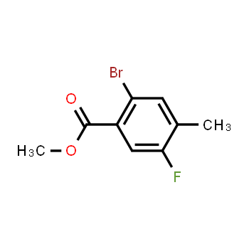 1204304-98-2 | Methyl 2-bromo-5-fluoro-4-methylbenzoate