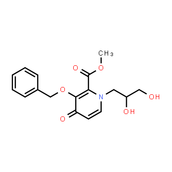 1206102-07-9 | Methyl 3-(benzyloxy)-1-(2,3-dihydroxypropyl)-4-oxo-1,4-dihydropyridine-2-carboxylate