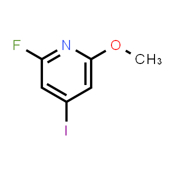 1207840-36-5 | 2-fluoro-4-iodo-6-methoxypyridine