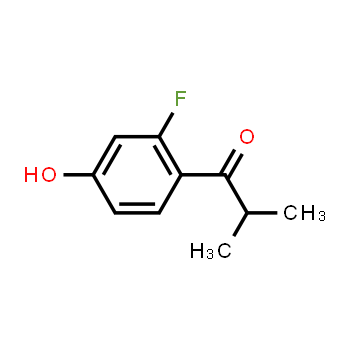 1208078-35-6 | 2'-Fluoro-4'-hydroxy-2-methylpropiophenone