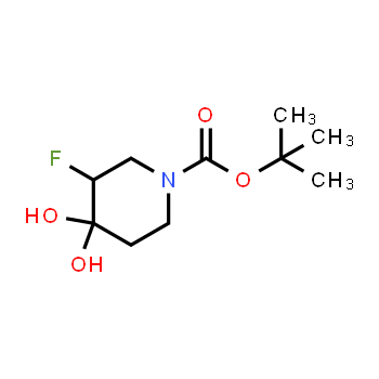 1208864-35-0 | tert-butyl 3-fluoro-4,4-dihydroxypiperidine-1-carboxylate