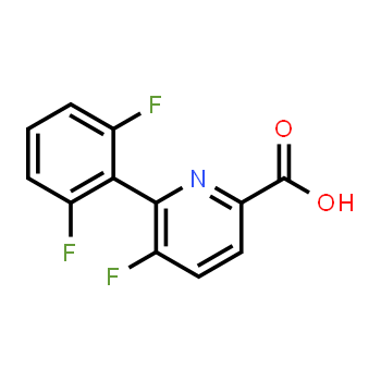 1210419-19-4 | 6-(2,6-difluorophenyl)-5-fluoropyridine-2-carboxylic acid