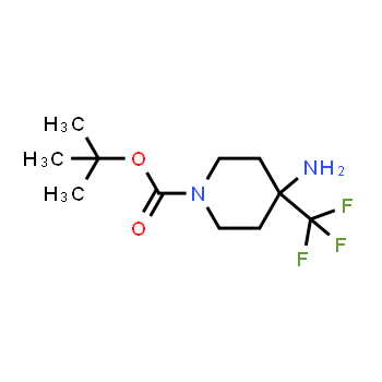 1211582-61-4 | tert-butyl 4-amino-4-(trifluoromethyl)piperidine-1-carboxylate