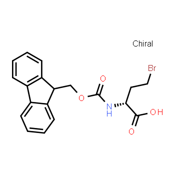 1212357-66-8 | (R)-2-((((9H-fluoren-9-yl)methoxy)carbonyl)amino)-4-bromobutanoic acid