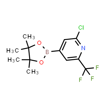 1218790-05-6 | 2-chloro-4-(4,4,5,5-tetramethyl-1,3,2-dioxaborolan-2-yl)-6-(trifluoromethyl)pyridine