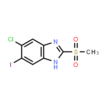 1219741-19-1 | 5-chloro-6-iodo-2-(methylsulfonyl)-1H-benzo[d]imidazole