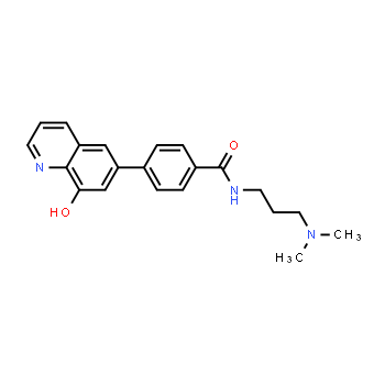 1222800-79-4 | N-(3-(dimethylamino)propyl)-4-(8-hydroxyquinolin-6-yl)benzamide