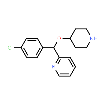 122368-54-1 | 2-[(4-Chlorophenyl)(4-piperidinyloxy)methyl]pyridine