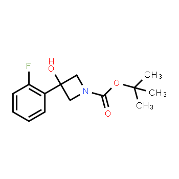 1225439-46-2 | tert-butyl 3-(2-fluorophenyl)-3-hydroxyazetidine-1-carboxylate