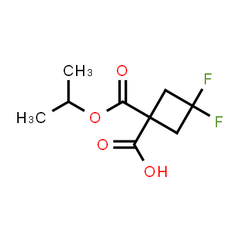 1225532-90-0 | 3,3-difluoro-1-[(propan-2-yloxy)carbonyl]cyclobutane-1-carboxylic acid