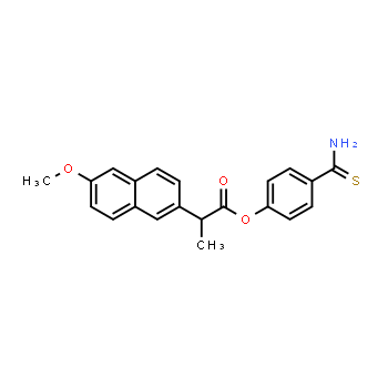 1226895-20-0 | 4-carbamothioylphenyl 2-(6-methoxynaphthalen-2-yl)propanoate