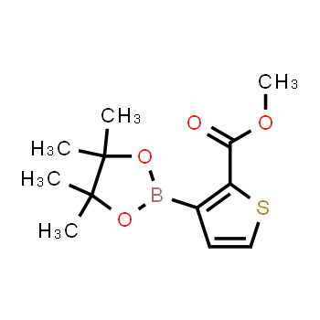 1227664-10-9 | methyl 3-(4,4,5,5-tetramethyl-1,3,2-dioxaborolan-2-yl)thiophene-2-carboxylate