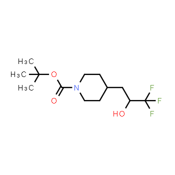 1228631-10-4 | tert-butyl 4-(3,3,3-trifluoro-2-hydroxypropyl)piperidine-1-carboxylate