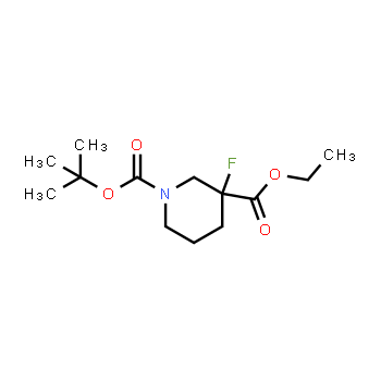 1228631-45-5 | 1-tert-butyl 3-ethyl 3-fluoropiperidine-1,3-dicarboxylate