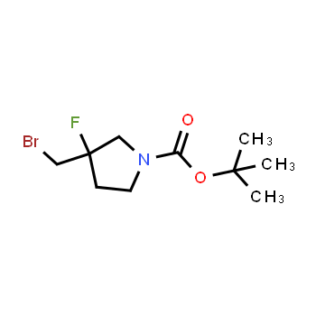 1228765-03-4 | tert-butyl 3-(bromomethyl)-3-fluoropyrrolidine-1-carboxylate