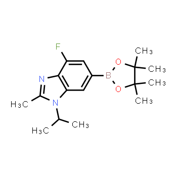 1231930-37-2 | 4-fluoro-2-methyl-1-(propan-2-yl)-6-(tetramethyl-1,3,2-dioxaborolan-2-yl)-1H-1,3-benzodiazole