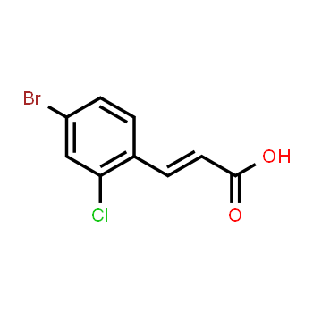 1233055-24-7 | 4-Bromo-2-chlorocinnamic acid