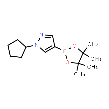 1233526-60-7 | 1-cyclopentyl-4-(4,4,5,5-tetramethyl-1,3,2-dioxaborolan-2-yl)-1H-pyrazole