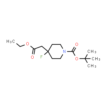 1235842-48-4 | tert-butyl 4-(2-ethoxy-2-oxoethyl)-4-fluoropiperidine-1-carboxylate