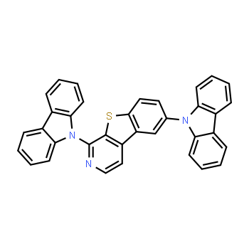 1235872-83-9 | 1,6-Di(9H-carbazol-9-yl)[1]-benzothieno[2,3-c]pyridine