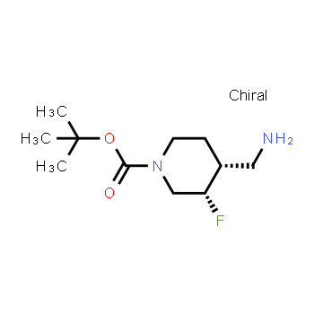 1237526-35-0 | (3s,4r)-rel-1-boc-4-aminomethyl-3-fluoropiperidine