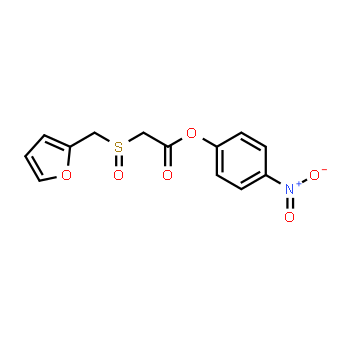 123855-55-0 | 4-nitrophenyl 2-(furfurylsulfinyl)acetate