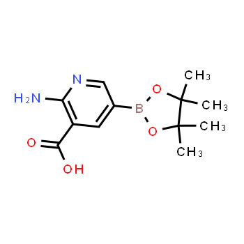 1239060-03-7 | 2-amino-5-(4,4,5,5-tetramethyl-1,3,2-dioxaborolan-2-yl)nicotinic acid