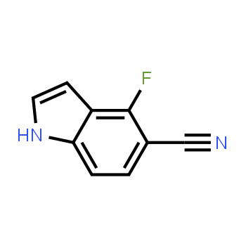 1240113-42-1 | 4-fluoro-1H-indole-5-carbonitrile