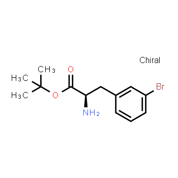 1241682-84-7 | (R)-3-bromophenylalanine t-butyl ester