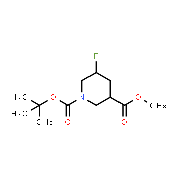 1241725-65-4 | 1-tert-butyl 3-methyl 5-fluoropiperidine-1,3-dicarboxylate