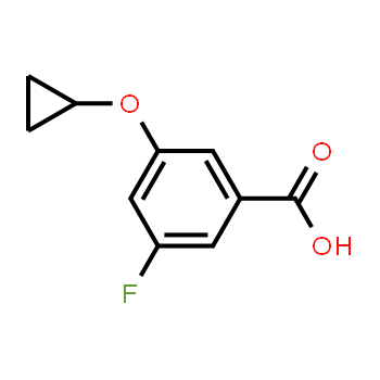 1243324-98-2 | 3-cyclopropoxy-5-fluorobenzoic acid