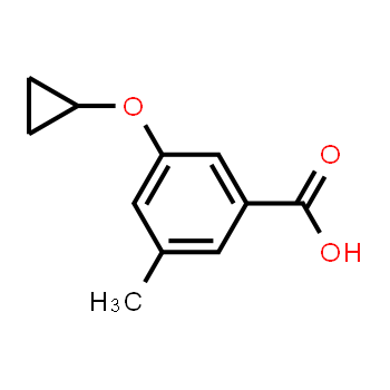 1243409-58-6 | 3-cyclopropoxy-5-methylbenzoic acid