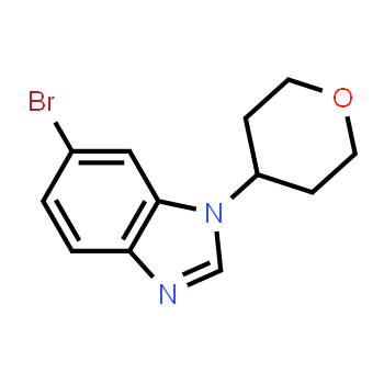 1245649-58-4 | 6-bromo-1-(tetrahydro-2H-pyran-4-yl)-1H-benzo[d]imidazole