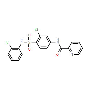 1246086-78-1 | N-(3-chloro-4-(N-(2-chlorophenyl)sulfamoyl)phenyl)picolinamide