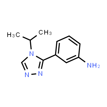 1248171-73-4 | 3-(4-isopropyl-4H-1,2,4-triazol-3-yl)benzenamine