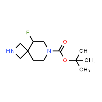 1250998-80-1 | 2,​7-​Diazaspiro[3.5]​nonane-​7-​carboxylic acid, 5-​fluoro-​, 1,​1-​dimethylethyl ester